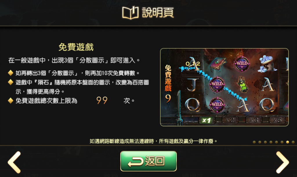 如何在老虎機上獲勝!想玩出高賠率你不知道的老虎機技巧真相 1 老虎機獎金回合說明範例圖