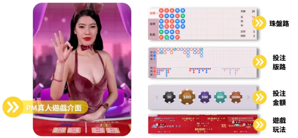 各大賭場線上荷官真人系統：前所未有的真實賭博等你來體驗！