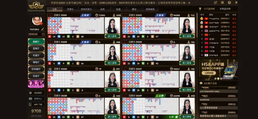 DG娛樂城真人視訊