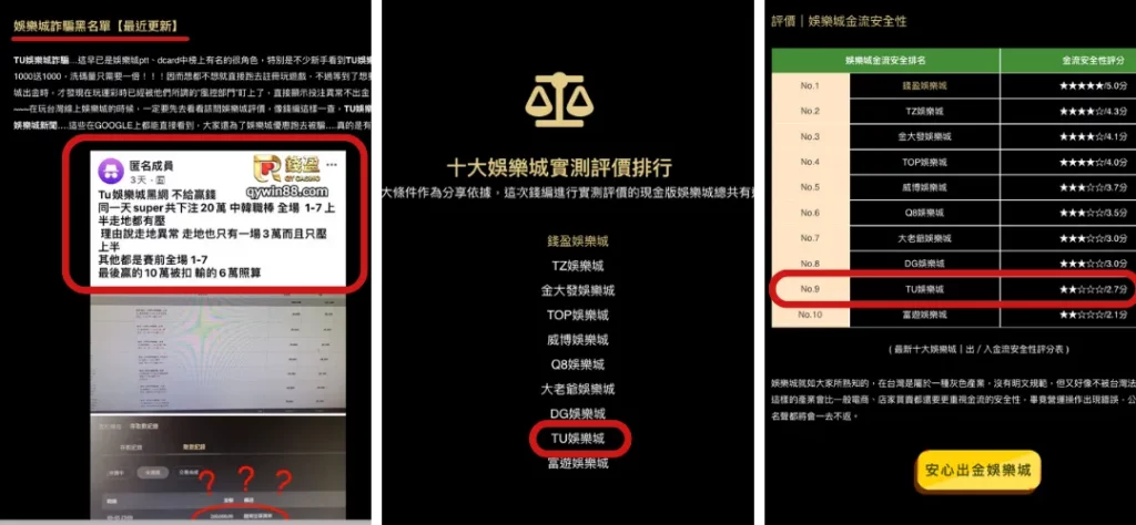 錢盈娛樂城評價調查/玩家口碑